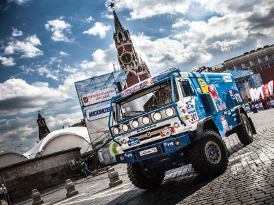 red bull, дакар, машина, грузовик, kamaz, камаз, синий, авто