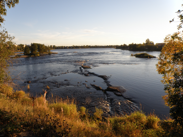 осень, вода