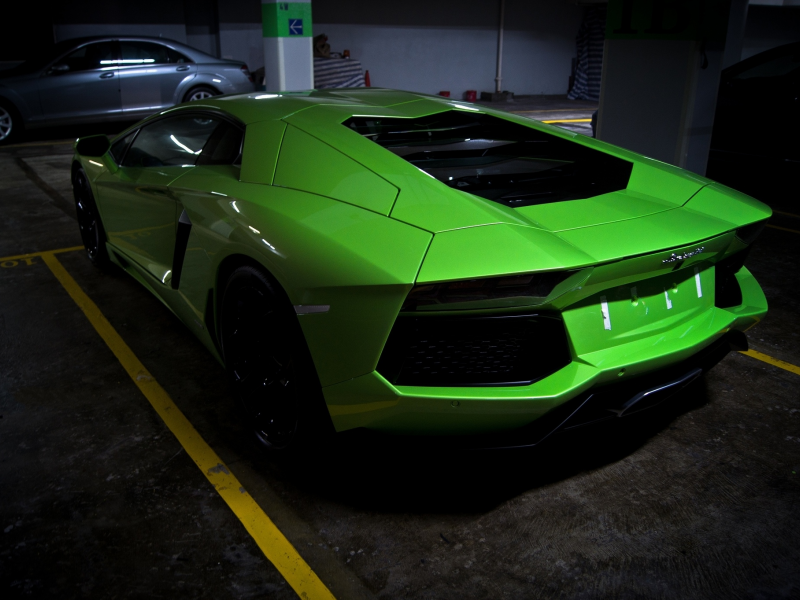 lamborghini, ламборгини, авентадор, green, lp700-4, зеленый, aventador