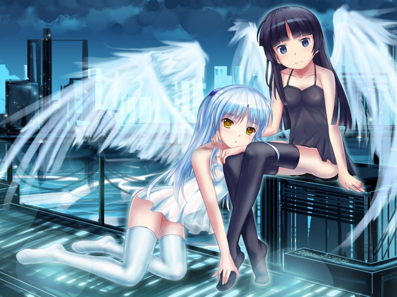 арт, angel beats!, ore no imouto ga konnani kawaii wake ga nai, edogawakid, gokou ruri