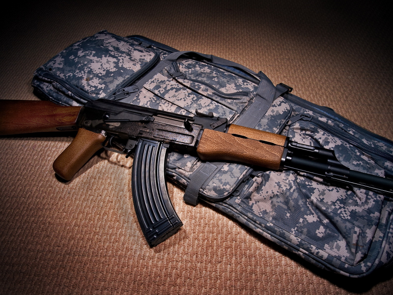 ak-47 assault rifle, оружие, автомат