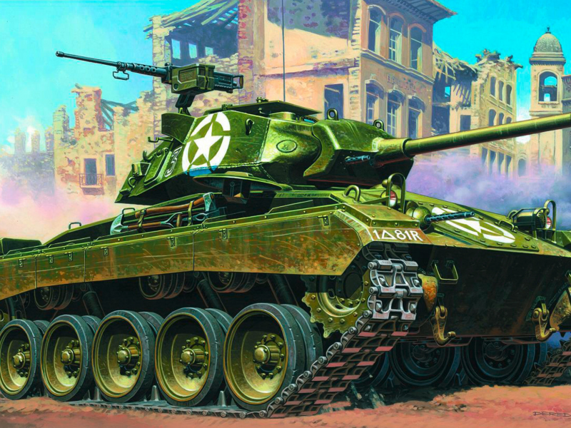 танк, light tank, танк, m24 chaffee, арт, m24 чаффи, танк, легкий