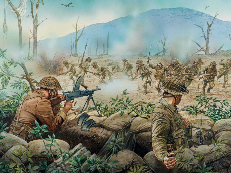 апрель, битва, солдаты, переломное, кохимская, арт, 1944г.