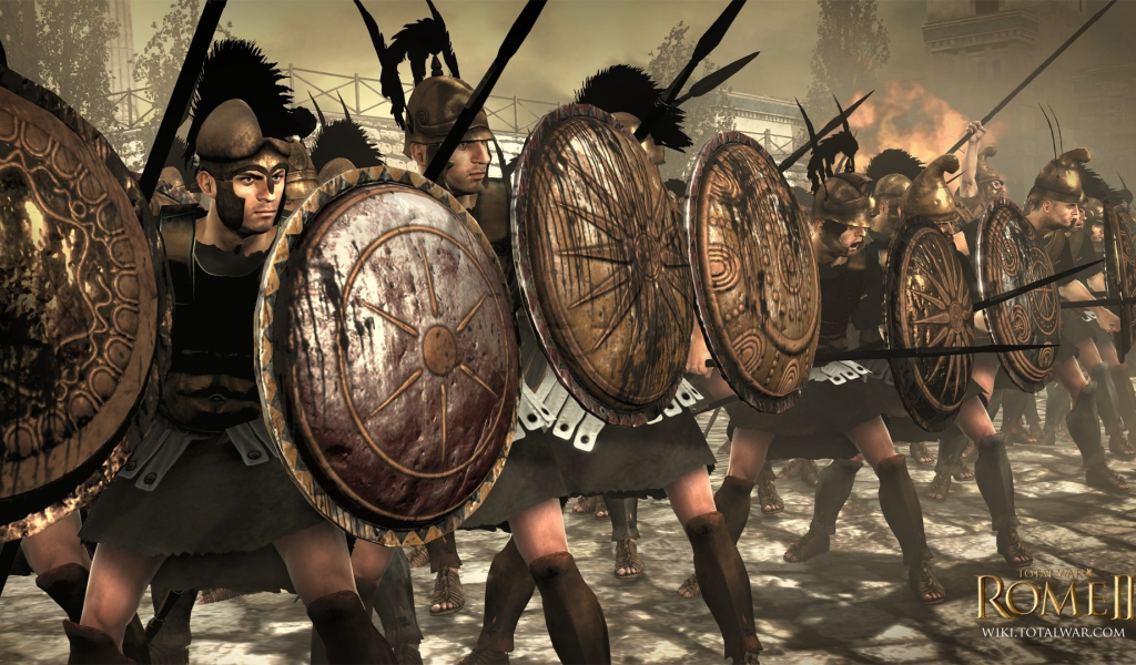 Rome II Total War, македоняне, бой, доспехи