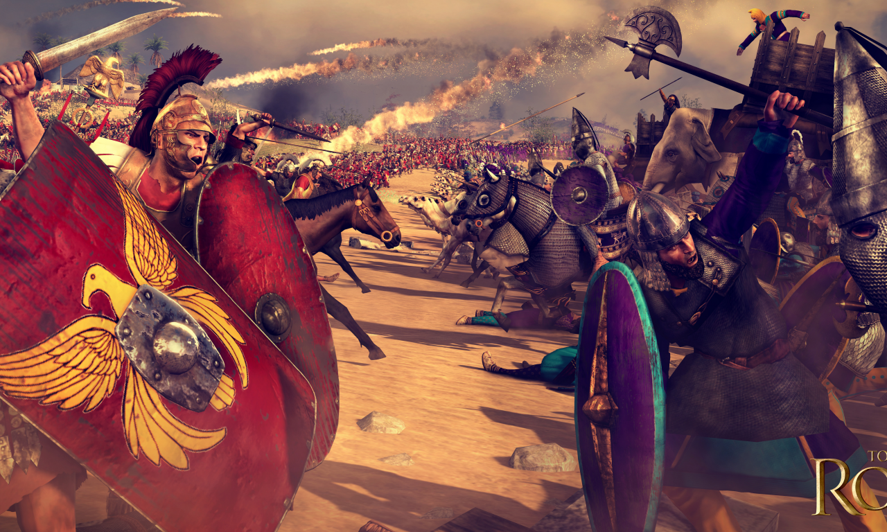 Rome II Total War, римляне, парфяне, армия, доспехи, бой