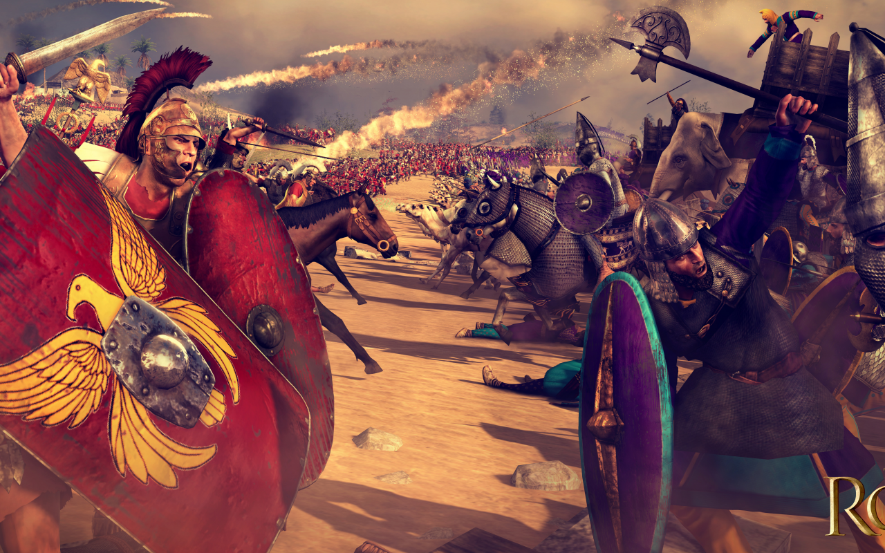 Rome II Total War, римляне, парфяне, армия, доспехи, бой