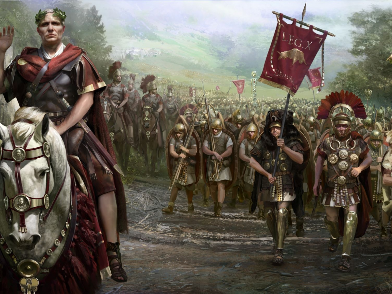 Rome II Total War, art, доспехи, римляне, армия