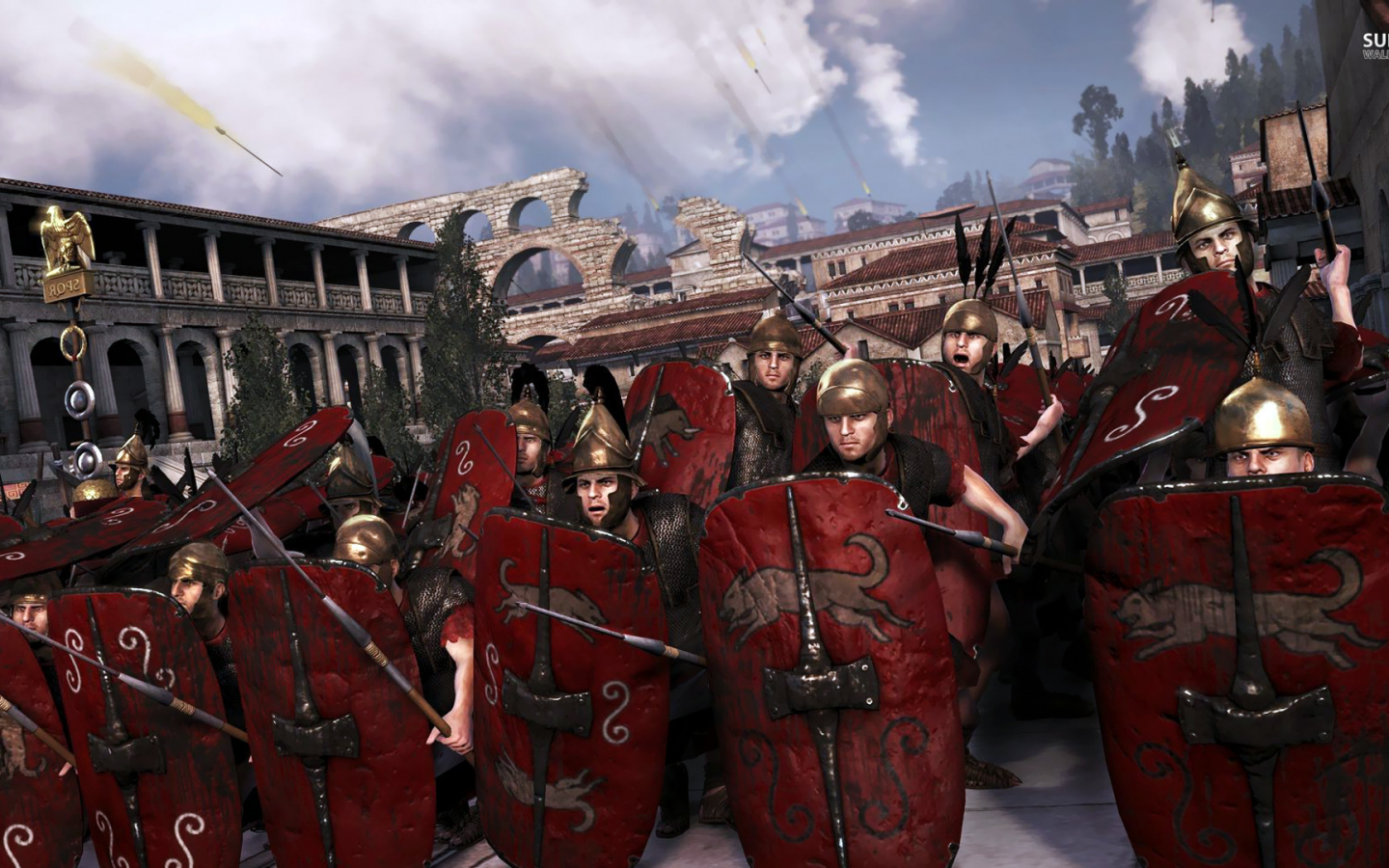 Rome II Total War, римляне, доспехи, бой