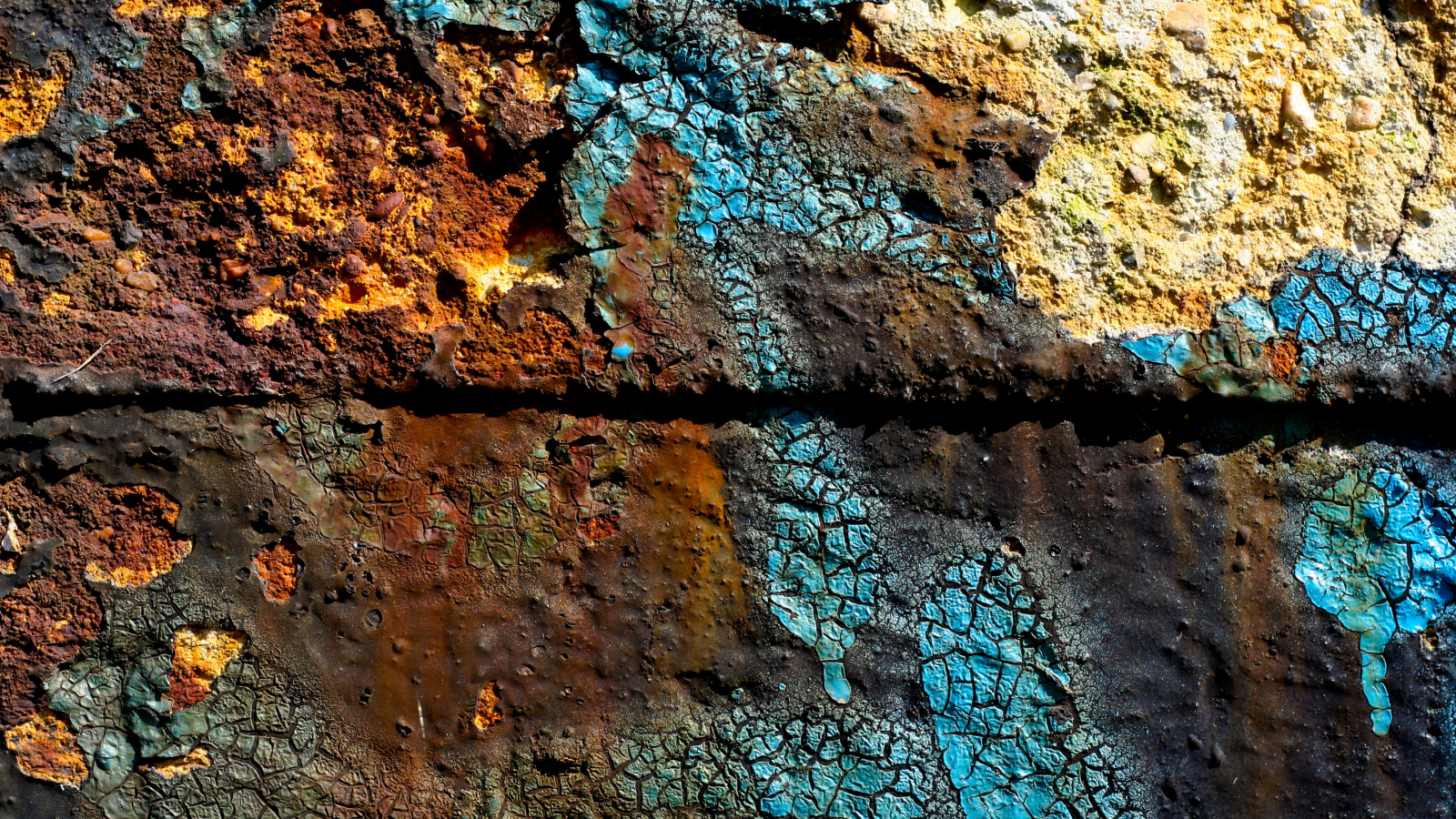 dirt, pattern, bricks, strange colors