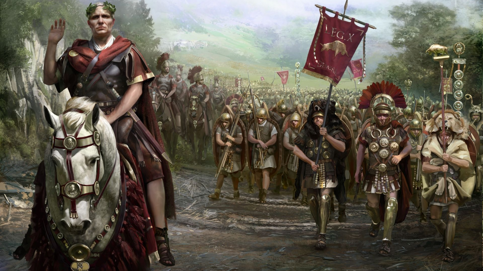 Rome II Total War, art, доспехи, римляне, армия