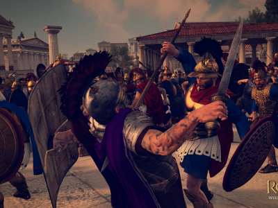 Rome II Total War, бактрийцы, римляне, бой, доспехи