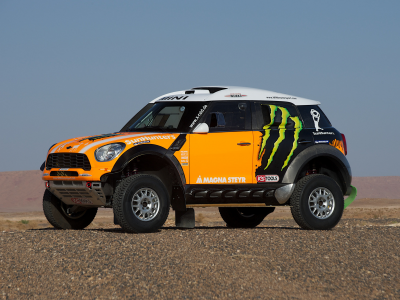 ралли, желтый, мини купер, x-raid, rally, mini cooper, dakar, mini