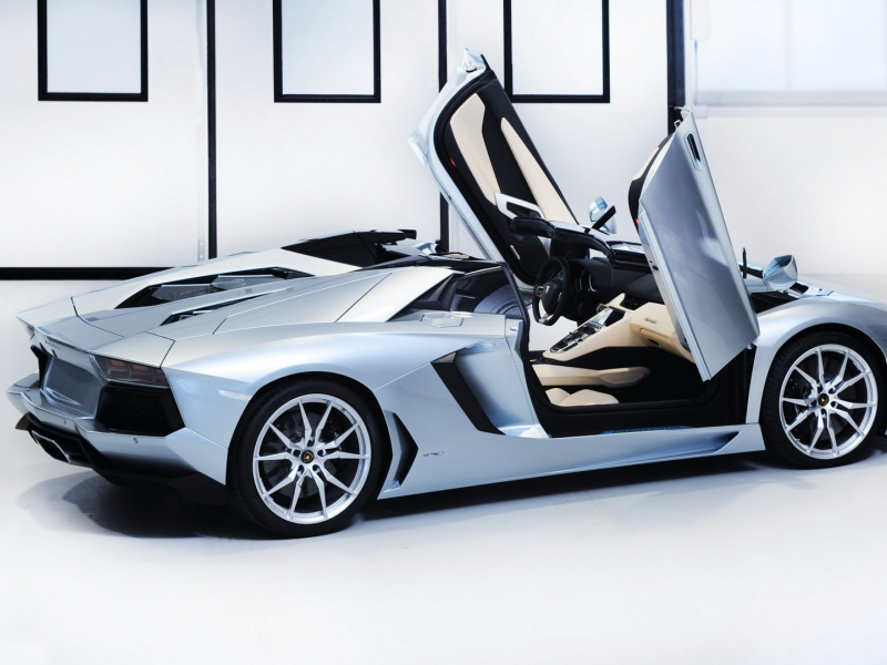 lamborghini aventador lp-700-4 roadster, ламборгини, суперкар, авентадор