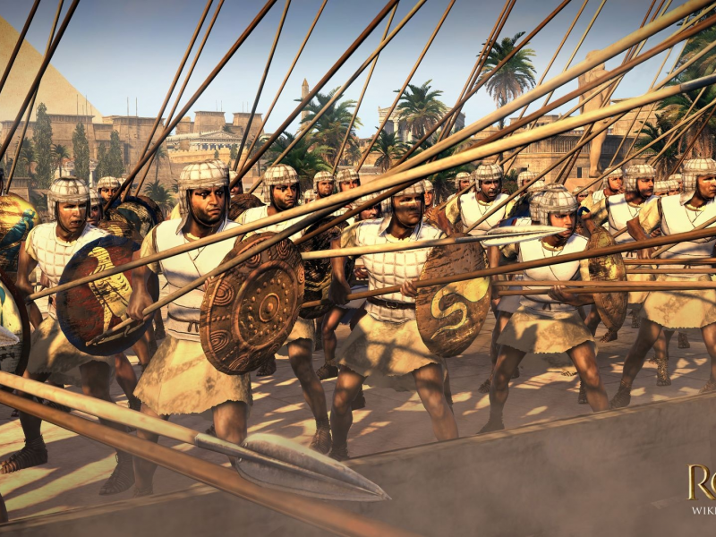 Rome II Total War, армия, доспехи, бой, египтяне