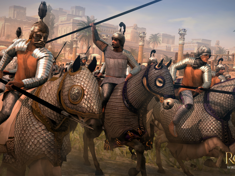 Rome II Total War, парфяне, доспехи, бой