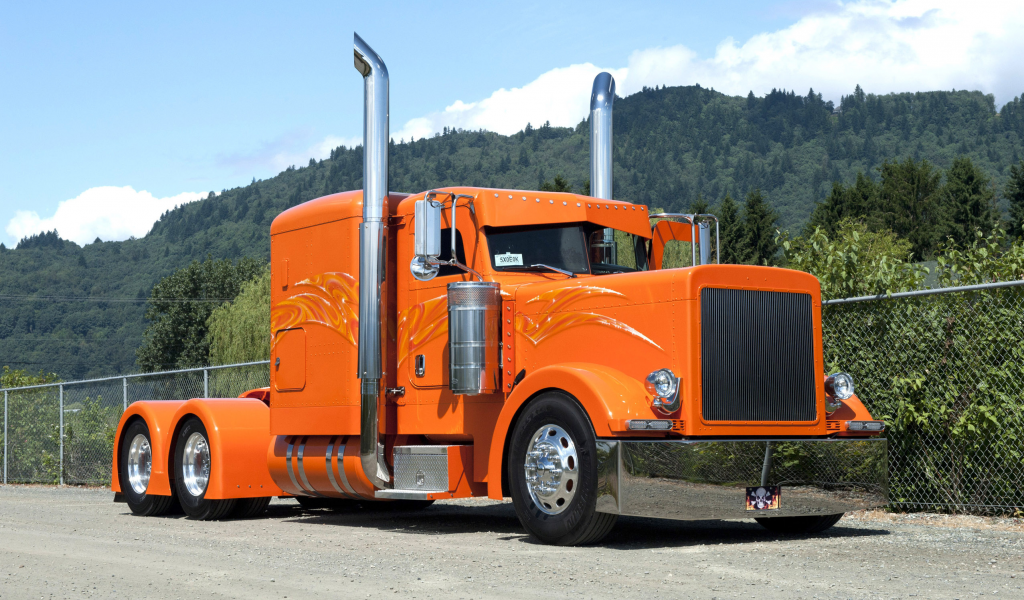 тягач, peterbilt 379, тюнинг, грузовик