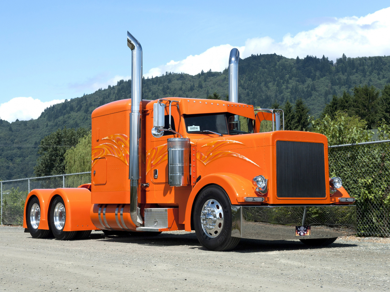 тягач, peterbilt 379, тюнинг, грузовик