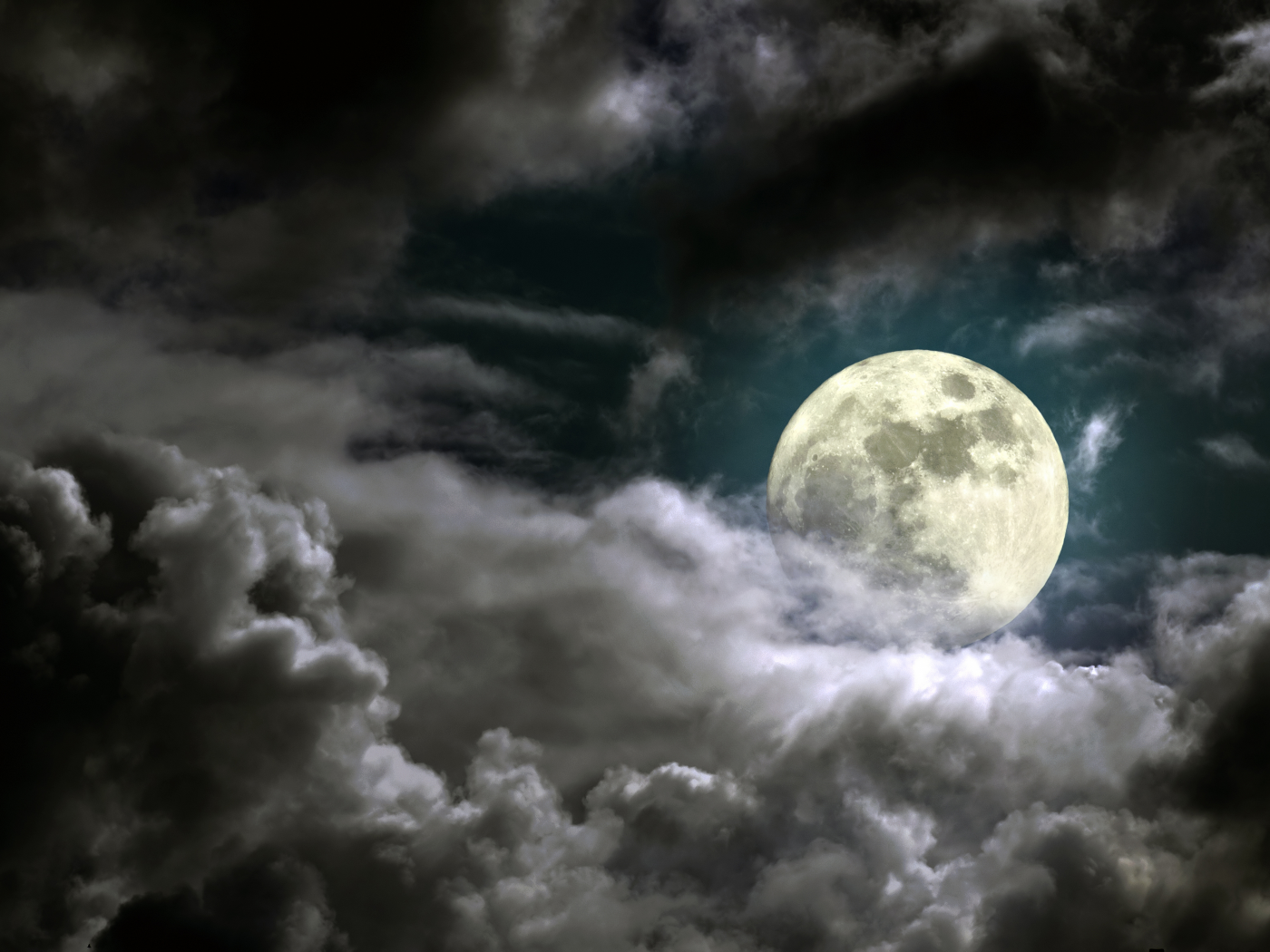 full moon, sky, облачно ночь, moonlight, cloudy night, небо, полная луна