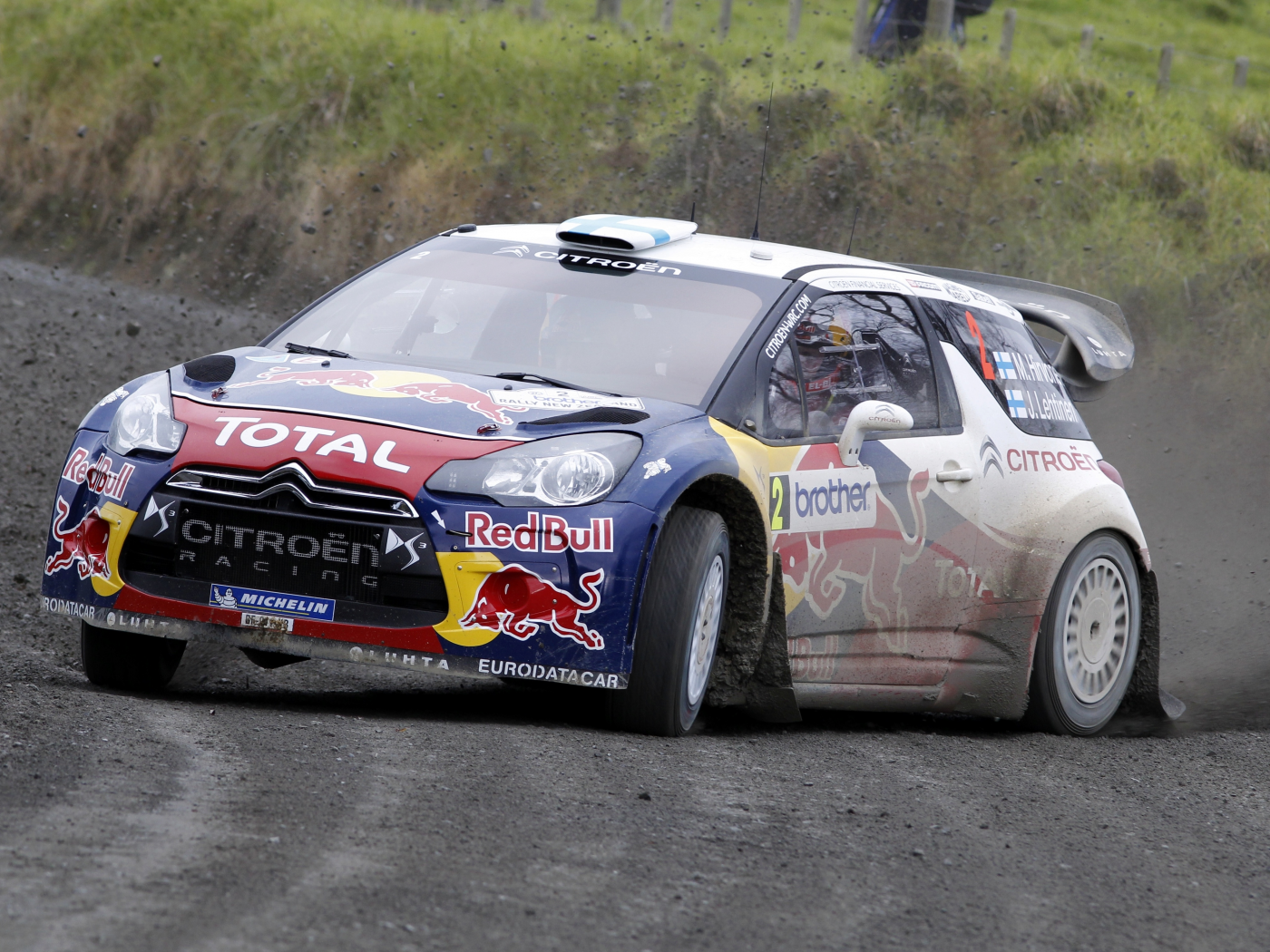 авто, mikko hirvonen, ситроен, rally, ds3, фары, занос, передок, citroen