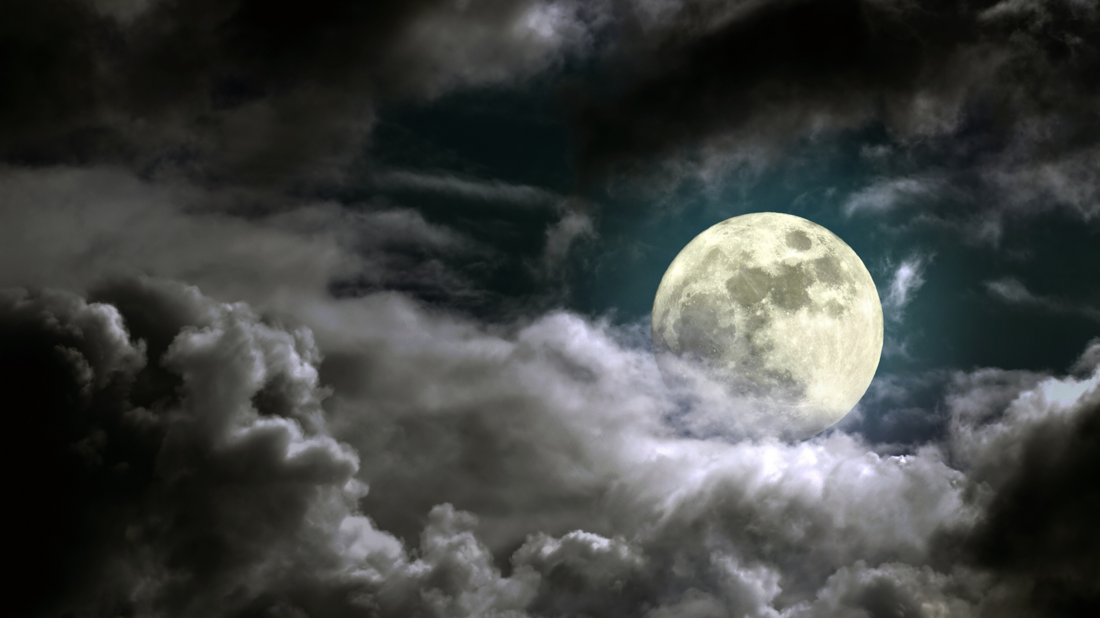 full moon, sky, облачно ночь, moonlight, cloudy night, небо, полная луна