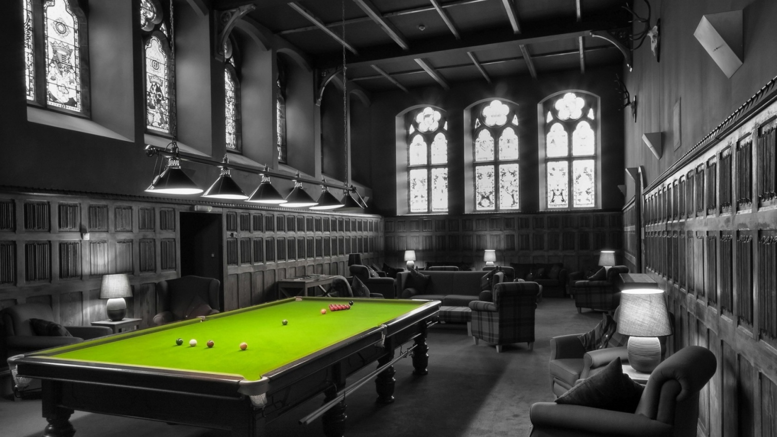 комната, interior, бильярдная, интерьер, pool table, game room