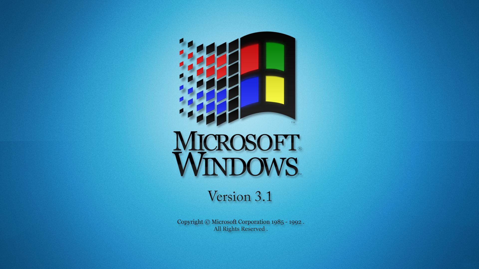 microsoft windows, blue, operating system, retro