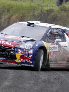 авто, mikko hirvonen, ситроен, rally, ds3, фары, занос, передок, citroen