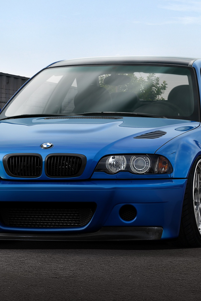 синий, blue, e46, контейнер, bmw, m3, бмв