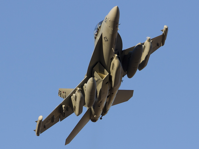 оружие, самолёт, thunder42 vaq-135 black ravens f-18g