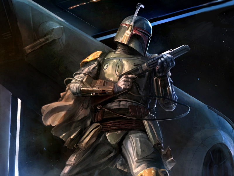 boba fett, fantasy, star wars, artwork, art