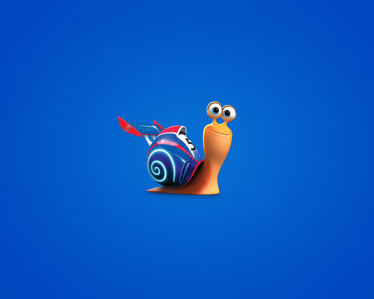 snail, turbo, турбо, улитка, минимализм, синий фон