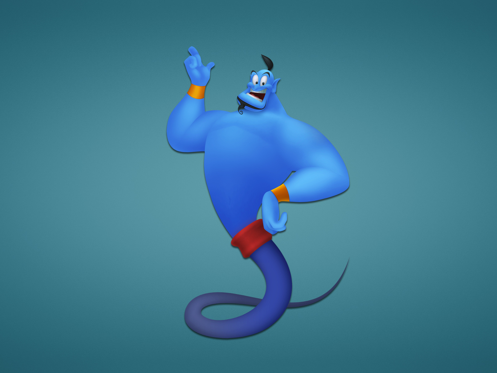 дисней, disney, джин, синий фон, аладдин, aladdin