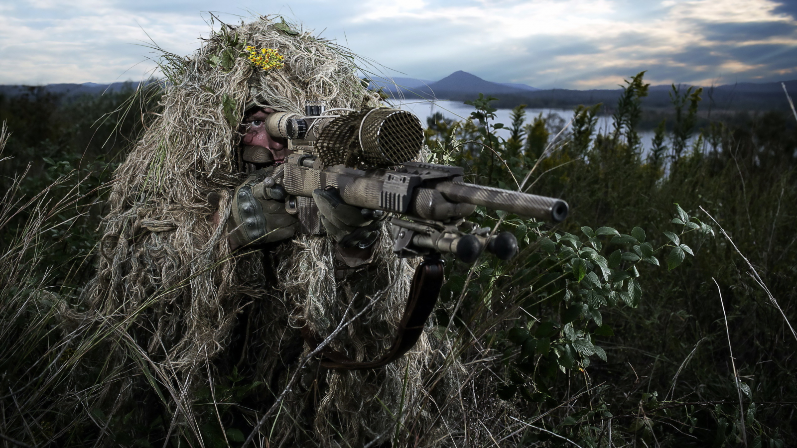 солдат, sniper, оружие