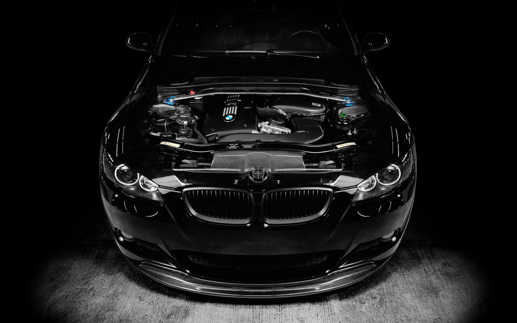 bmw m3, тюнинг, двигатель, бмв, черный, 1013mm