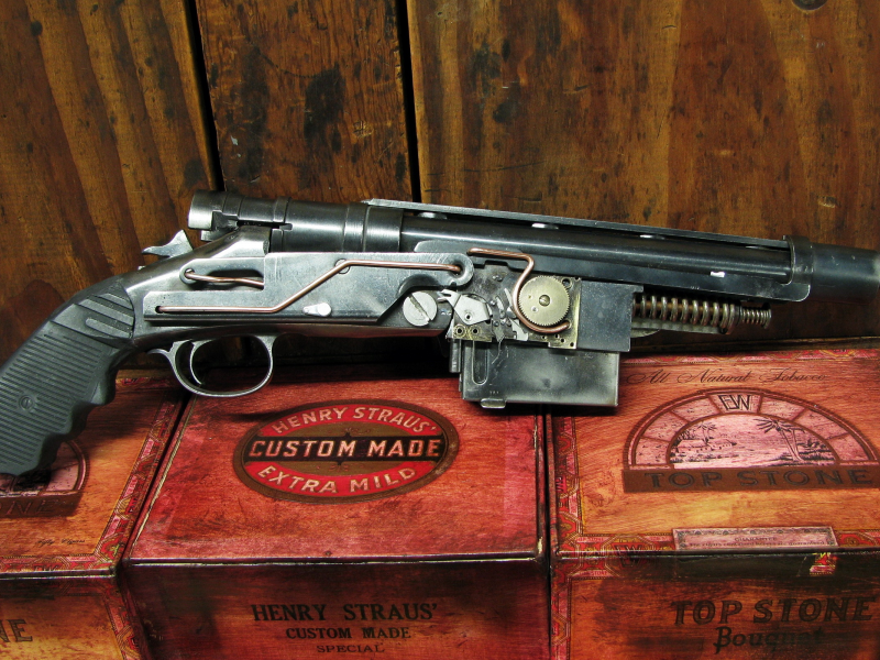 grand approximiser 3 shot pistole, gun, steampunk