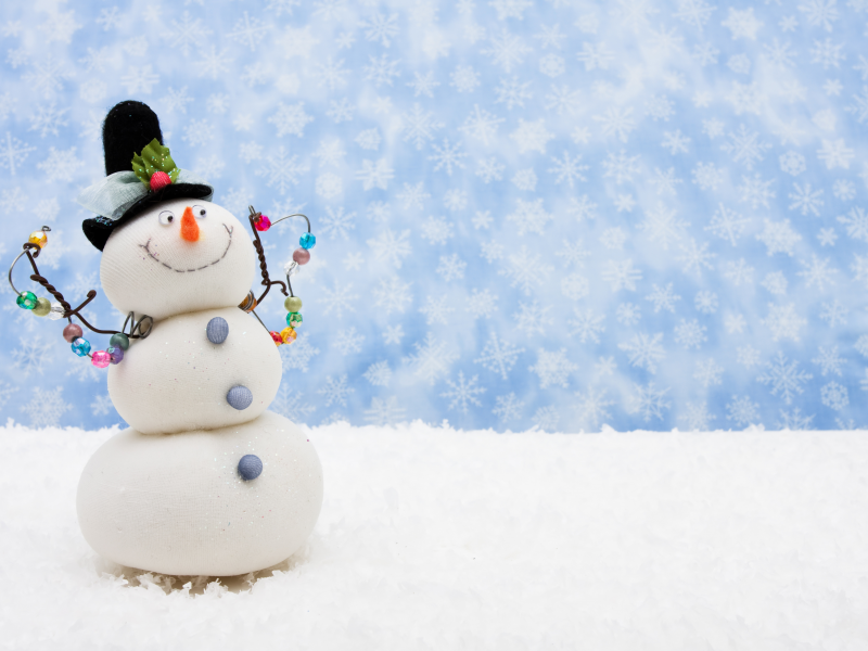 snowman, holidays, scarf, new year, snowflake, праздники, snow, christmas