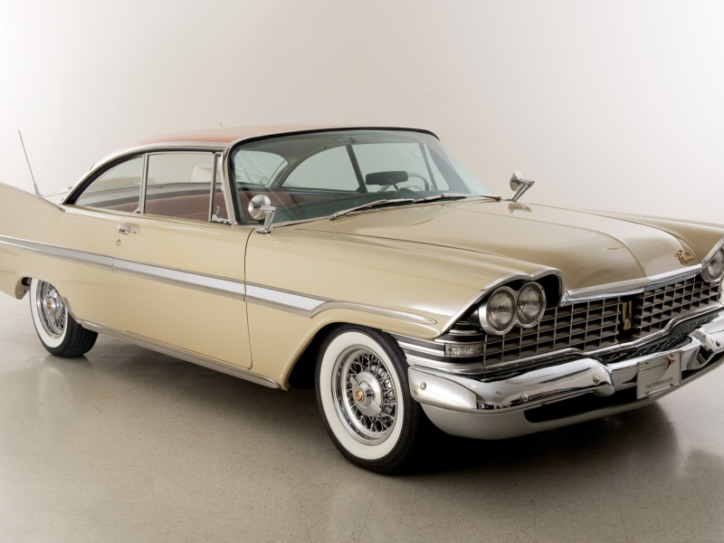 hardtop, coupe, plymouth, fury, ретро, автомобиль, плимут, 1959