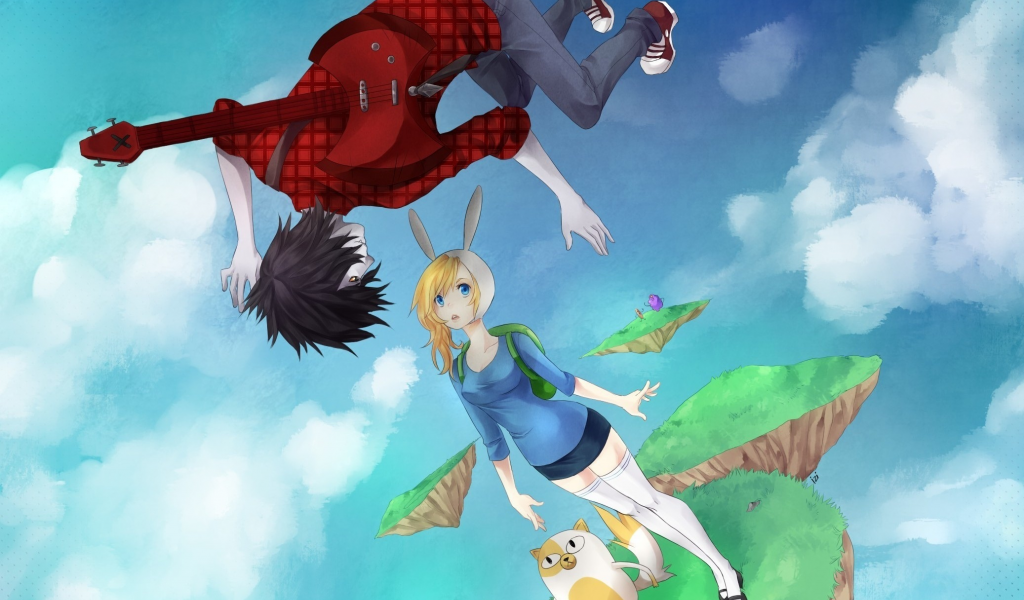 marshall lee, cake, время приключений, noizi, adventure time, арт, fionna