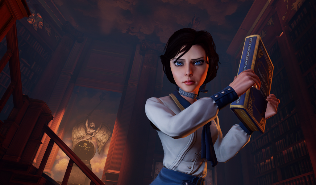 bioshock infinite, elizabeth, биошок, элизабет, книга