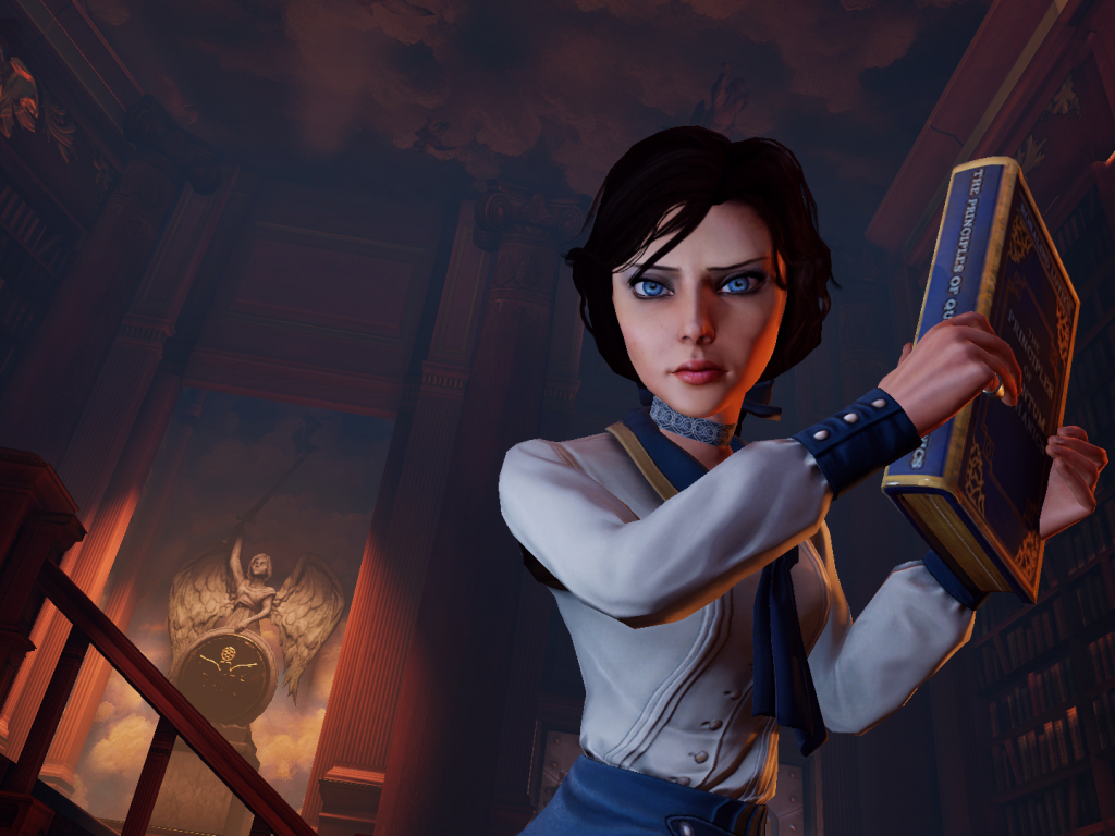 bioshock infinite, elizabeth, биошок, элизабет, книга