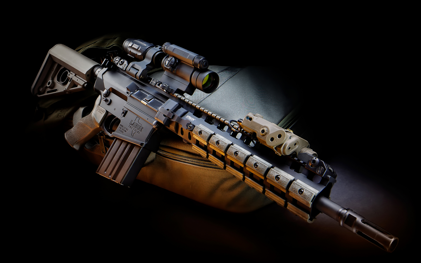 laser system, military, scope, gun, assault rifle