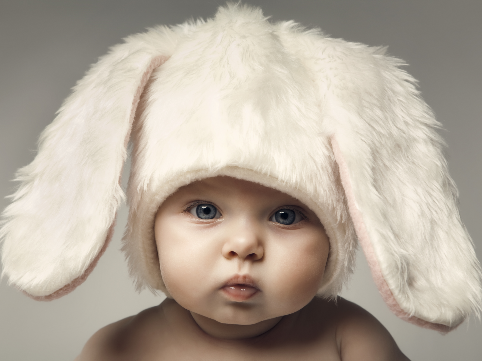 children, hat , kid, easter, adorable , funny, child, happy baby, rabbit, big beautiful blue eyes
