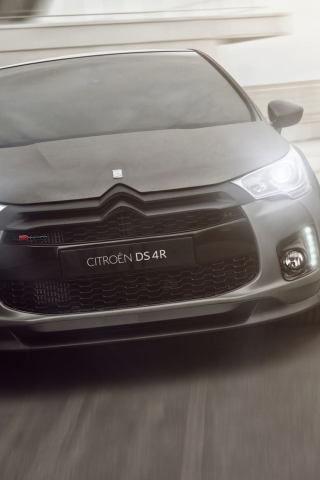 лого, ds4, ds 4r, citroen, капот, racing, авто, concept, фары