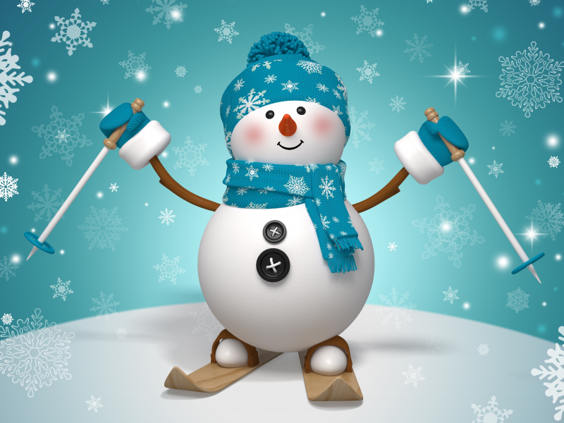  snow, winter, рождество, snowman, новый год