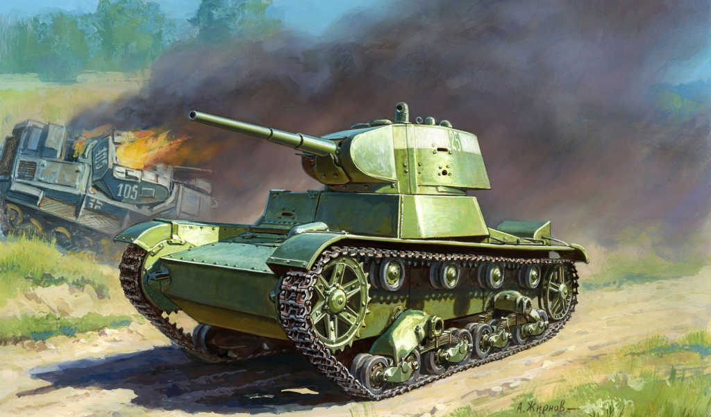 т-26, создан, легкий, пехотный, советский, арт, танк, танк