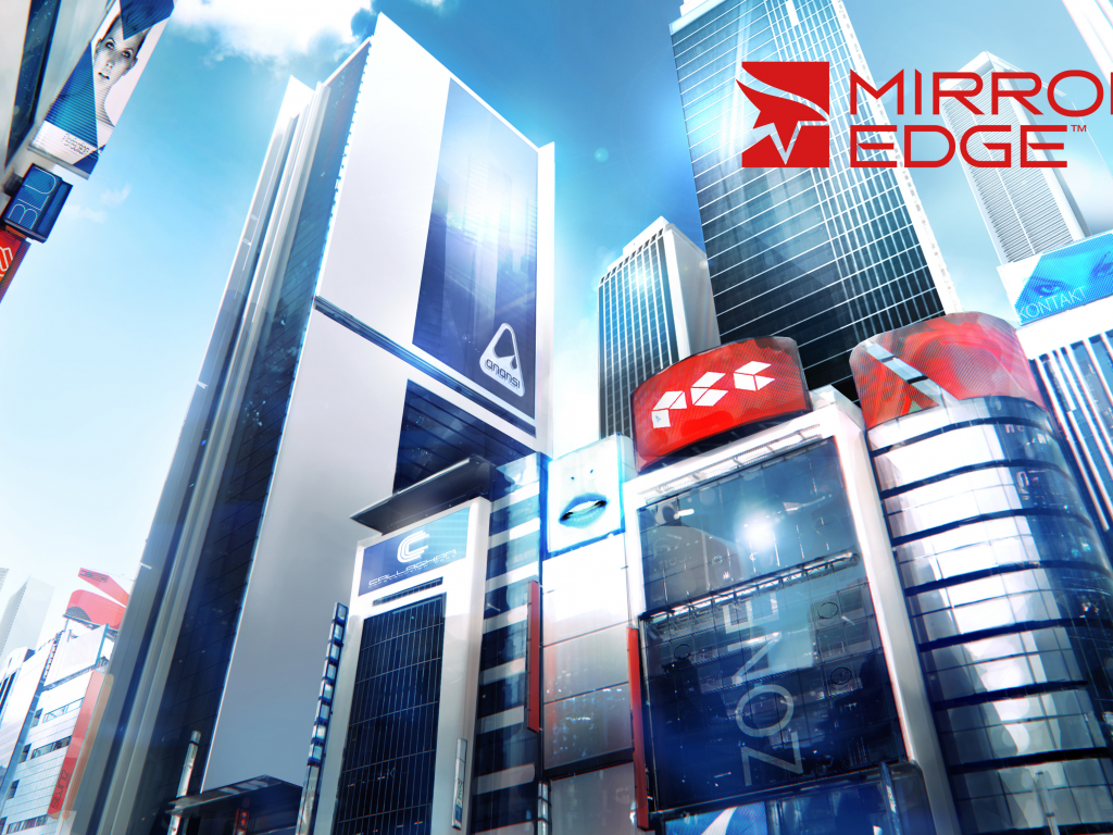 Mirrors edge, city, город