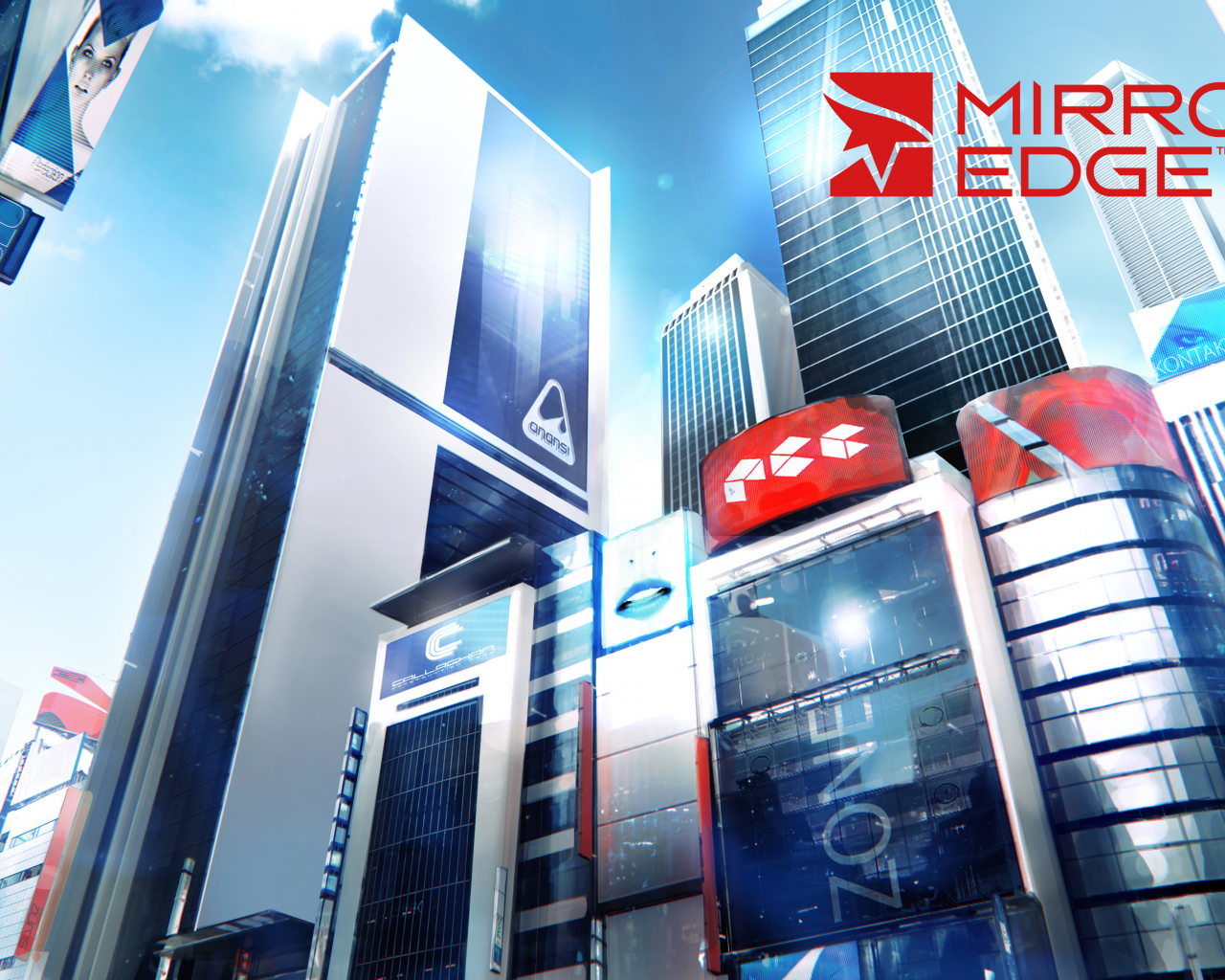 Mirrors edge, city, город