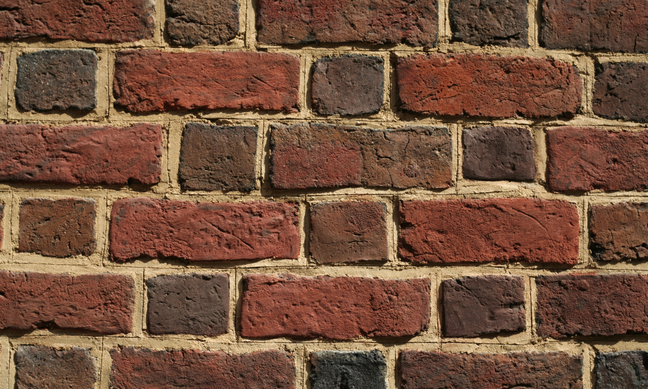 wall of bricks, rustic, bricks, pattern