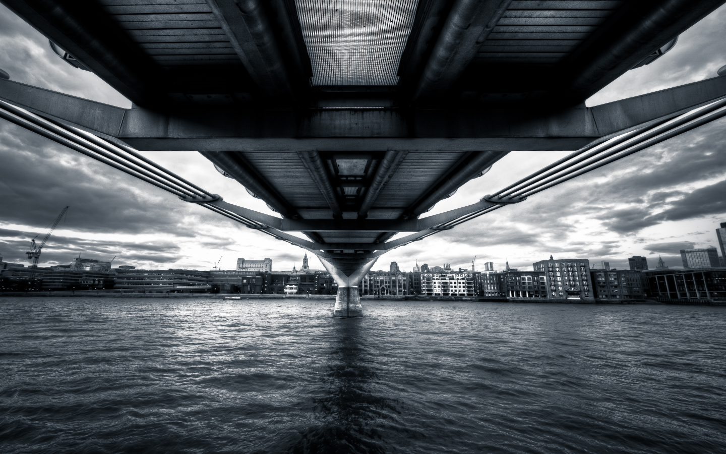 england, millennium bridge, лондон, thames, river, англия, london