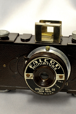 объектив lentille 50mm minivar, фотоаппарат, falcon miniature